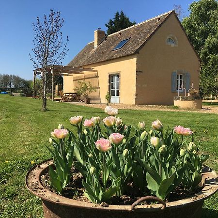 Gite De La Hertaudiere Montbizot Exterior foto